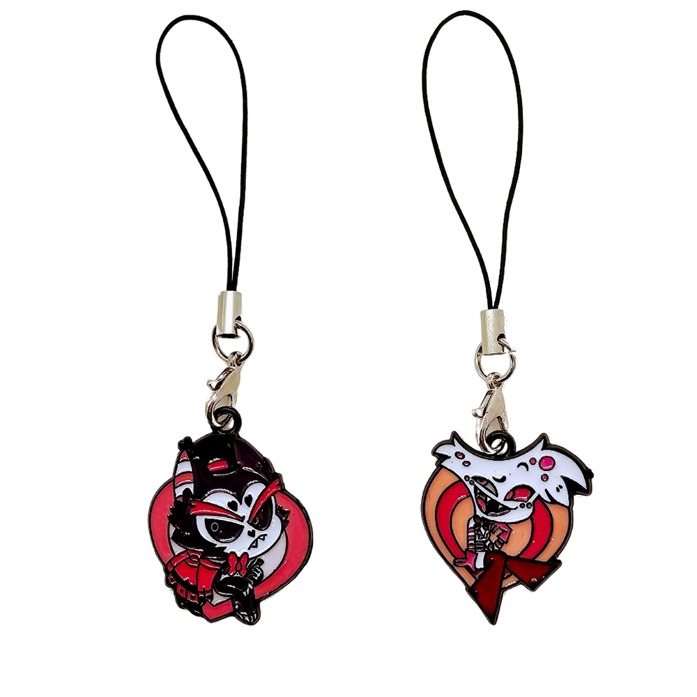 Hazbin Hotel Phone Charms! Choose your Character! Alastor Angel Dust Husk etc - Picture 4 of 11